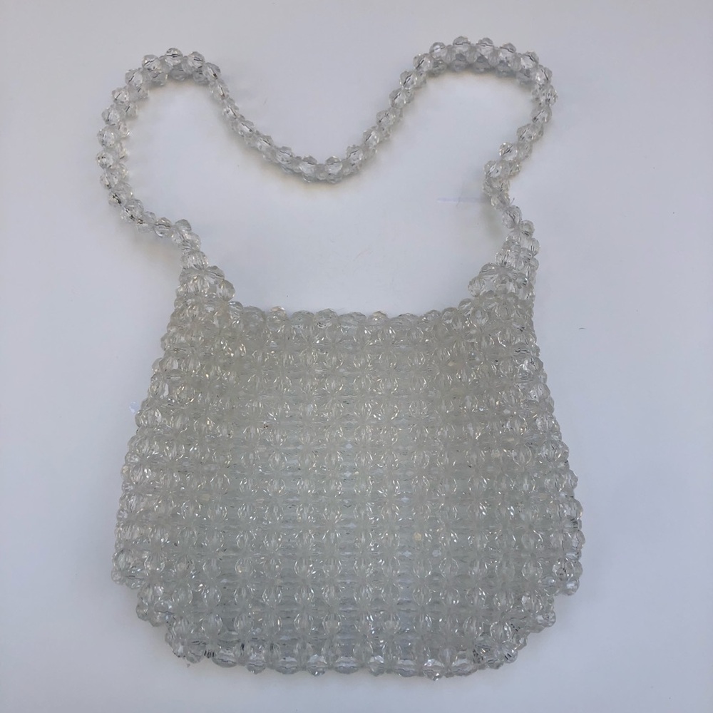 Urban Outfitters Clear Beaded Purse